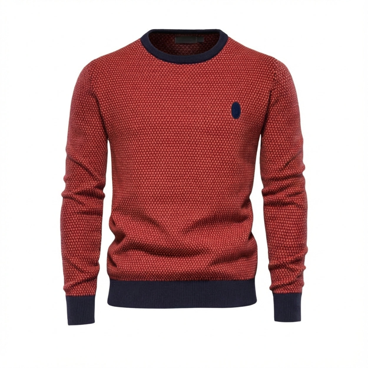 Signature-Trui Met Wafelstructuur (Winteruitverkoop)